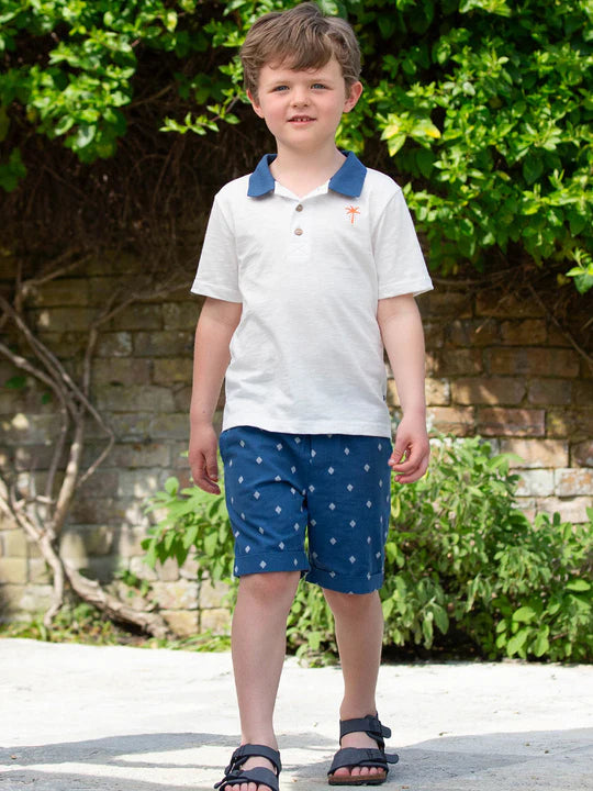 Dobby diamond shorts