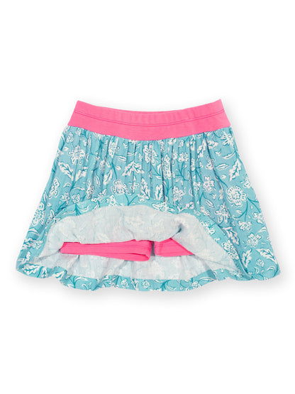 Ocean Bloom Skort