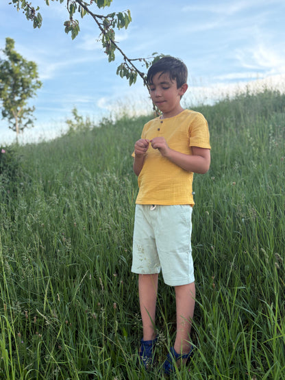 Musselin Shirt in honey