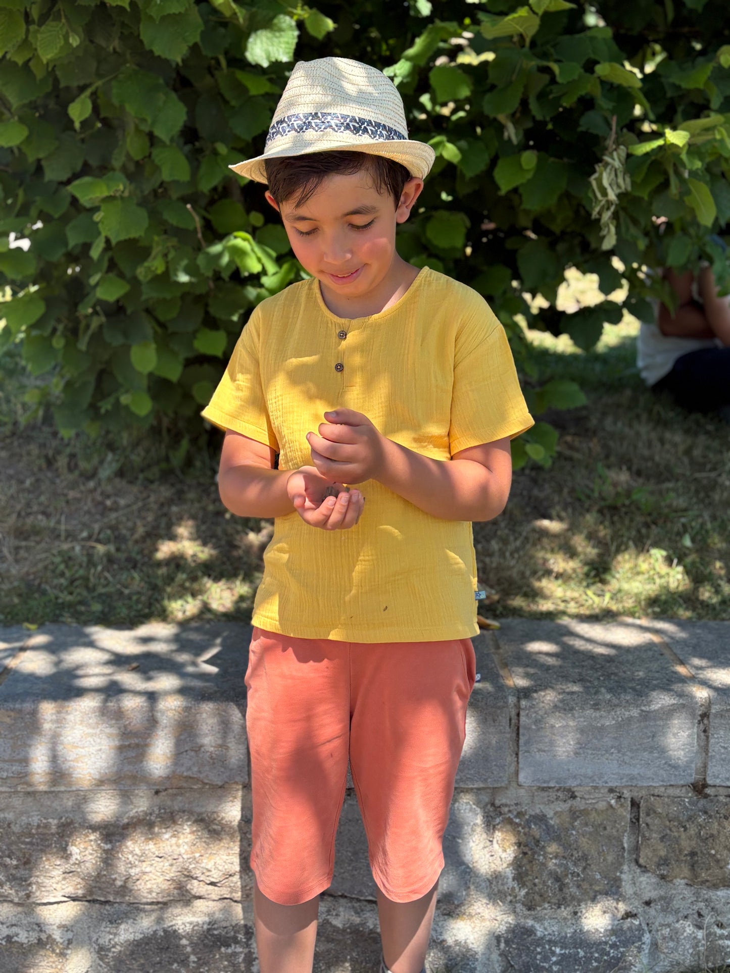 Musselin Shirt in honey
