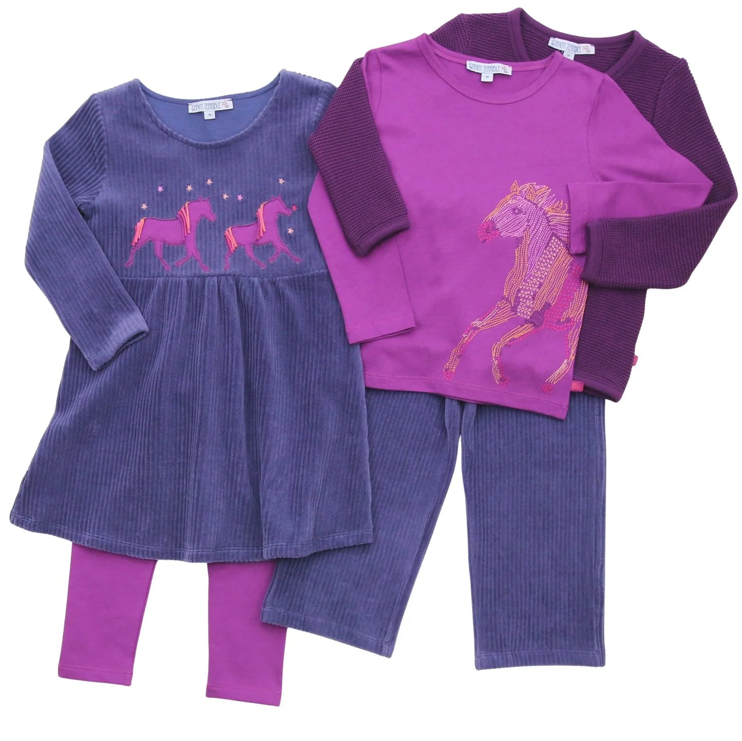 Thermo Leggings in grape